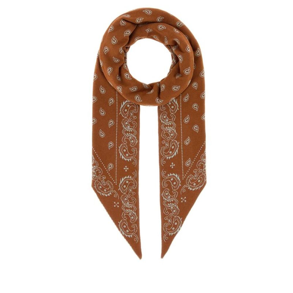 Guest In Residence Women Embroidered Cotton Blend Scarf